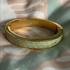 J Crew Reptile Bangle